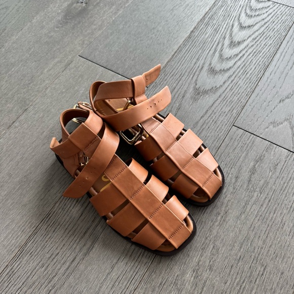SAM EDELMAN DAWN ANKLE BUCKLE SANDAL - Picture 1 of 5